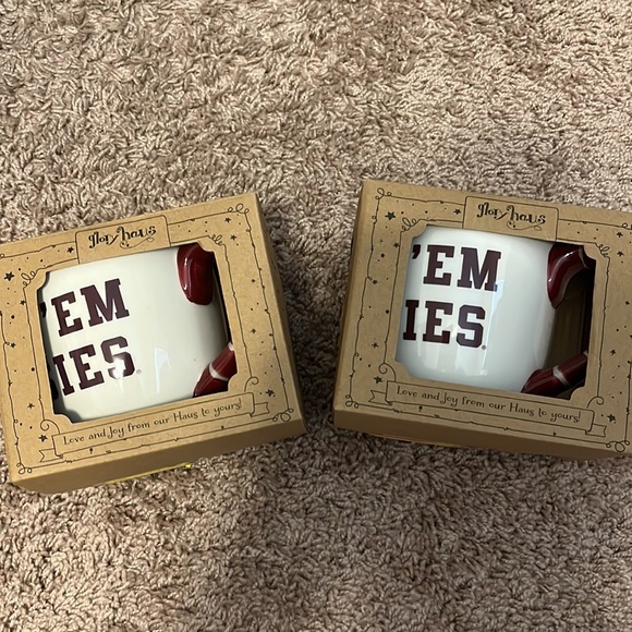 New Gift Texas A&M Aggies Coffee Mug Cups Boxed Maroon White Football Alumni - Picture 2 of 6